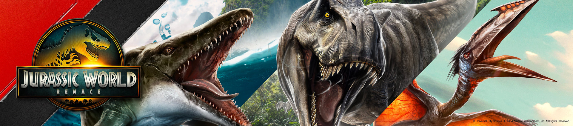 Peluches Jurassic World