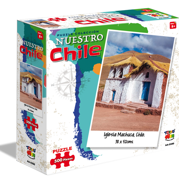 Puzzle 500 Piezas Iglesia Machuca