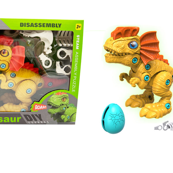 Dinosaurio Amarillo Armable - Toyng