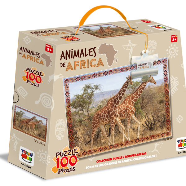 Puzzle 100 Jirafas