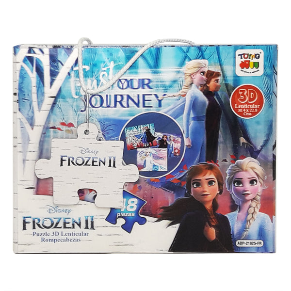 Kit TRES Puzzle de 48 Frozen - Disney