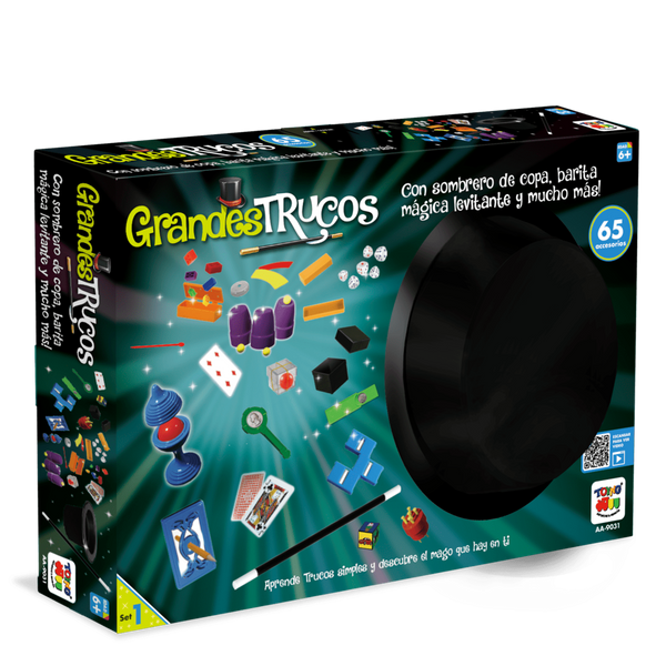 Grandes Trucos,Set 1,65 Accesorios C/Sombrero - Toyng