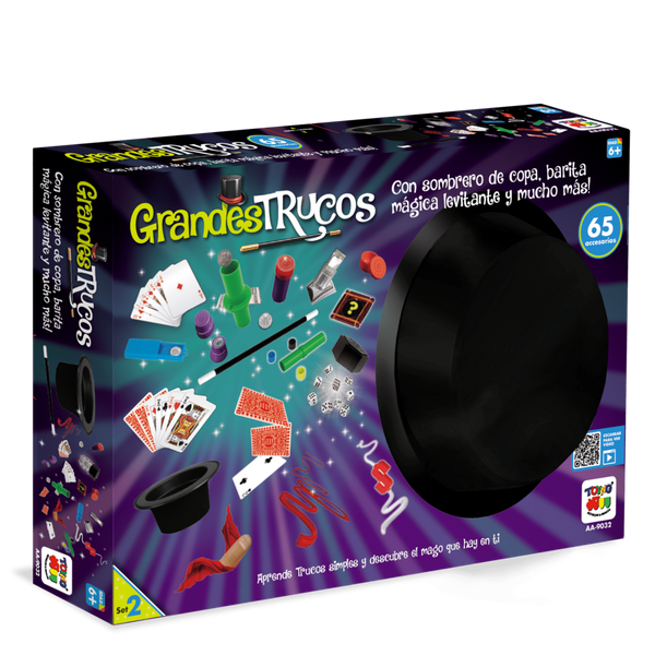 Grandes Trucos,Set 2,65 Accesorios C/Sombrero - Toyng