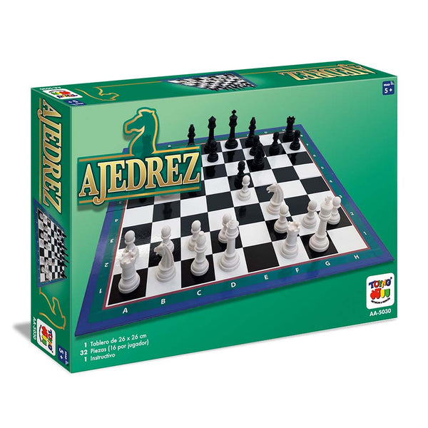 Juego De Mesa Ajedrez - Multicolor - Toyng