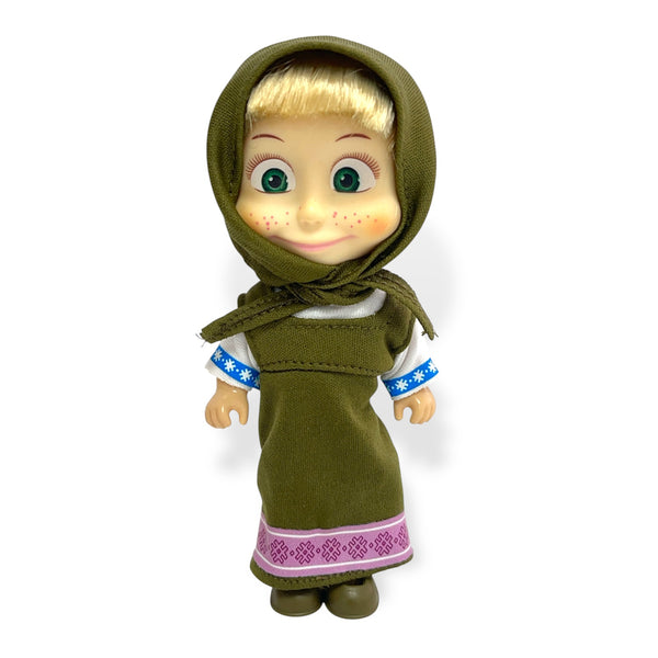 Muñeca Masha - Vestido Verde - Masha y el Oso
