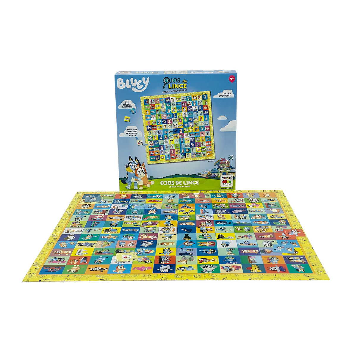 Juego de Mesa Ojos De Lince - Bluey