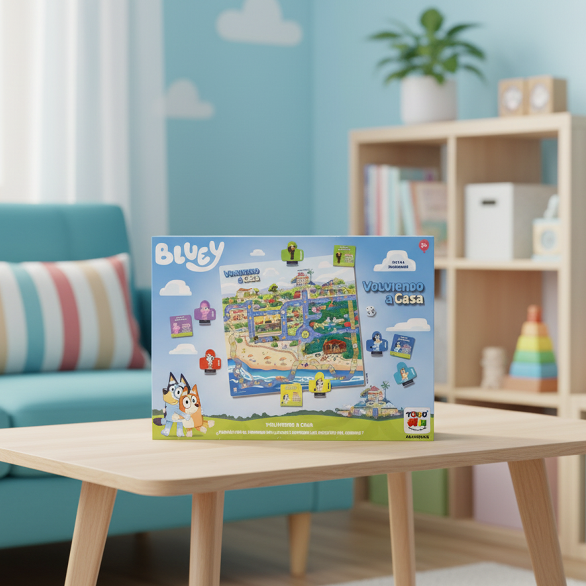 Juego de Mesa Volviendo A Casa - Bluey