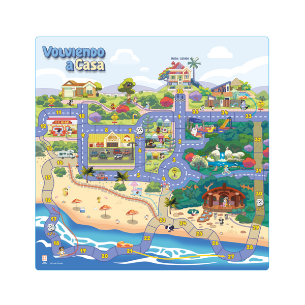 Juego de Mesa Volviendo A Casa - Bluey
