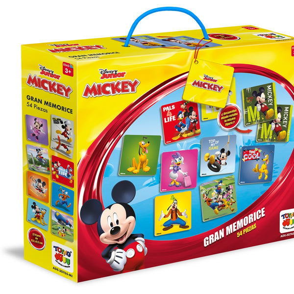 Gran Memorice 54 Piezas Mickey - Disney