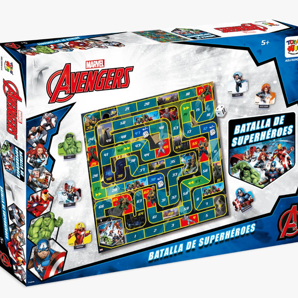 Juego de Mesa Batalla Super Heroes - Marvel