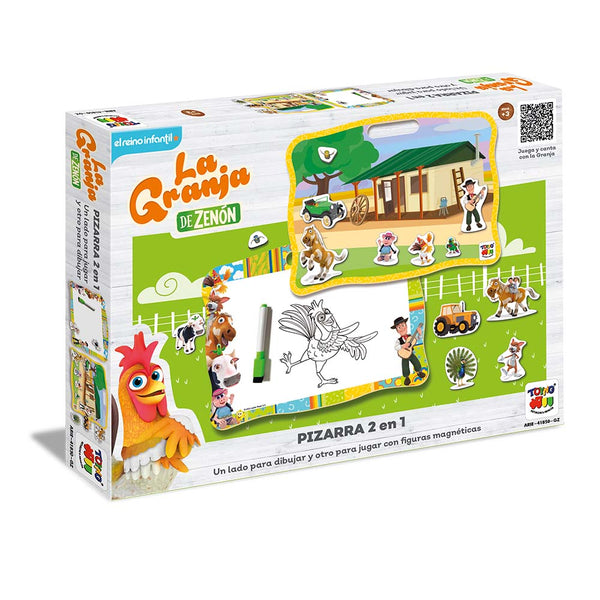 Pizarra 2 En 1 - La Granja De Zenon