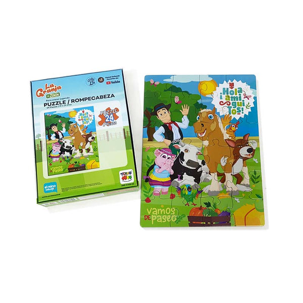 Puzzle 24 Piezas - La Granja de Zenon