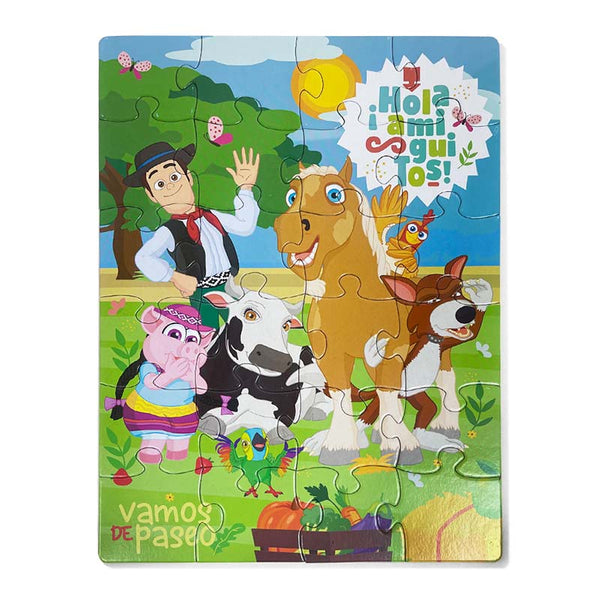 Puzzle 24 Piezas - La Granja de Zenon
