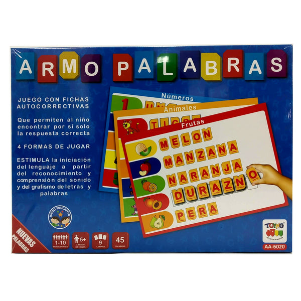 Juego Armo Palabras - Toyng