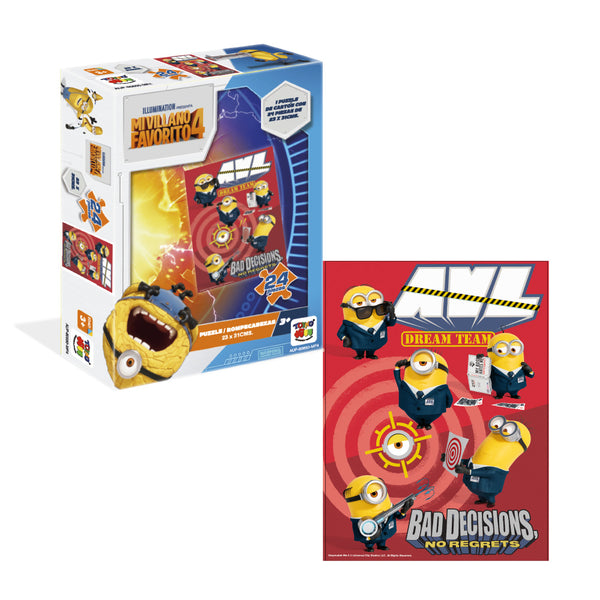 Puzzle 24 Piezas Mf Minions - Mi Villano Favorito