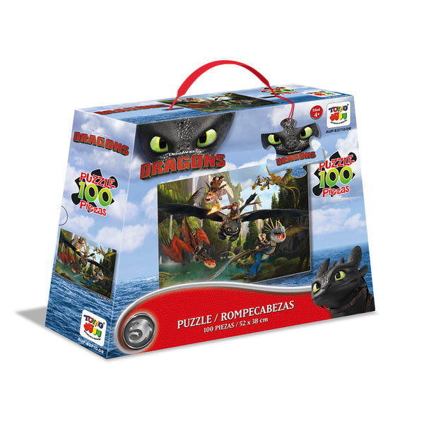 Puzzle 100 Piezas - Como Entrenar a Tu Dragón