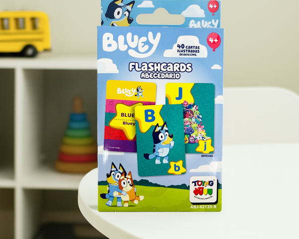 Juego Educativo Flash Cards Abecedario - Bluey
