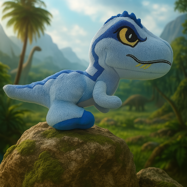Peluche Dinosaurio Azul - Jurassic