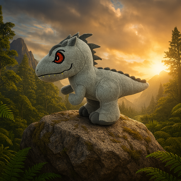 Peluche Dinosaurio Gris - Jurassic