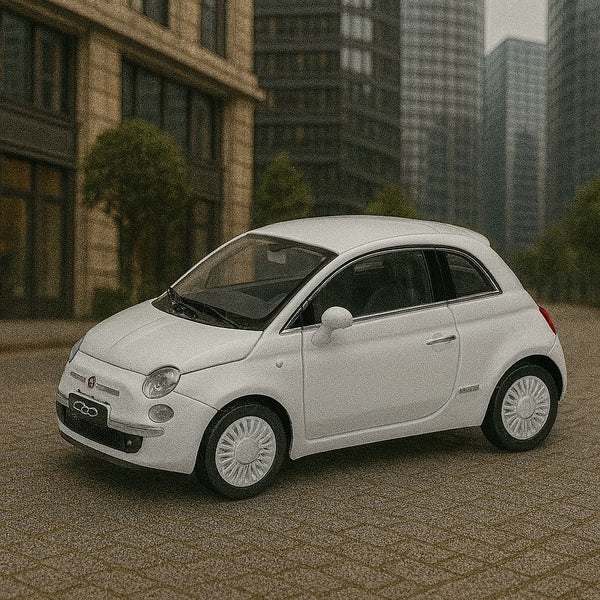 Auto 2007 Fiat 500 - Welly Escala 1:43