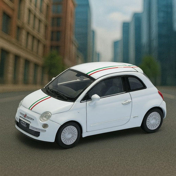 Auto Fiat 500 2007 Racing Imprint S - Welly Escala 1:43