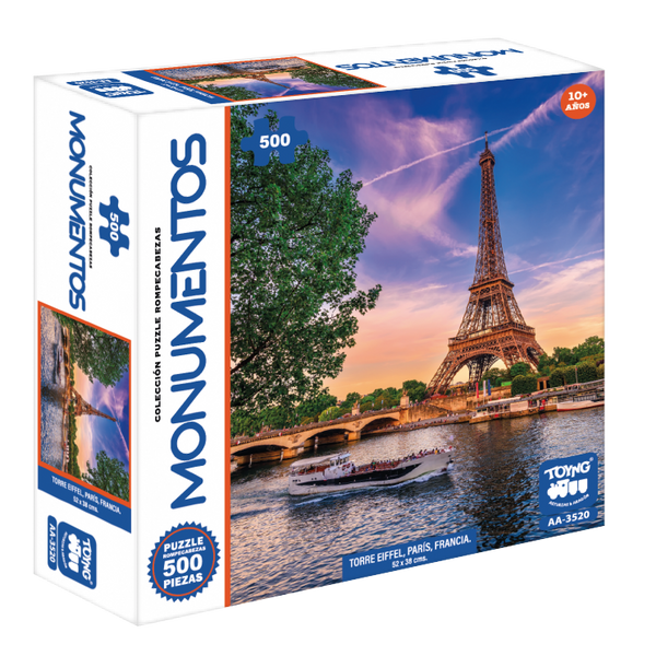 Puzzle 500 Torre Eiffel - Toyng