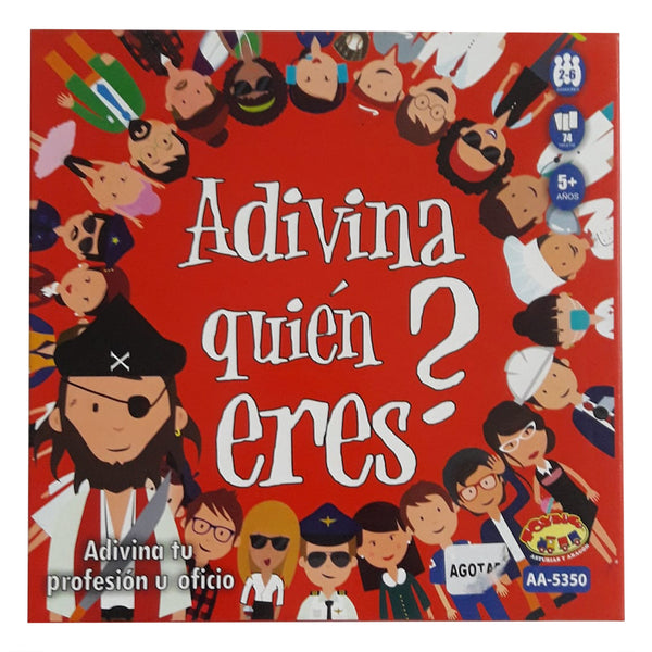 Juego de Mesa Adivina Quien Eres - Toyng