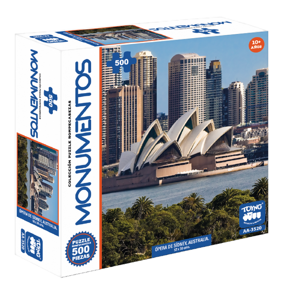 Puzzle Ópera De Sydney (500 Piezas) - Toyng