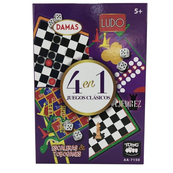 4 Juegos Clasicos En 1