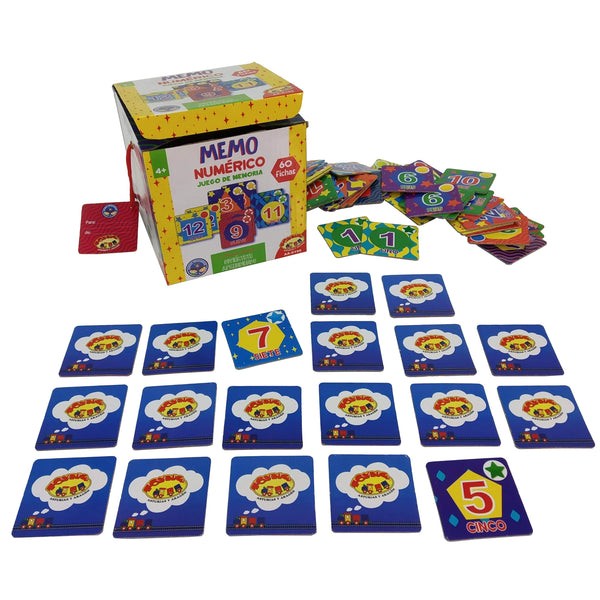 Juego de Mesa Memorice Números - Toyng