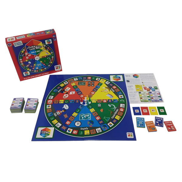 Juego de Mesa Trivia Quien Sabe Mas - Toyng