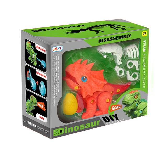 Dinosaurio Naranjo Armable