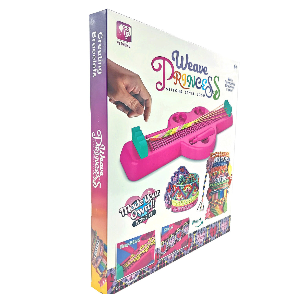 Juego Manual de Hilos para Crear Brazaletes – Toyng