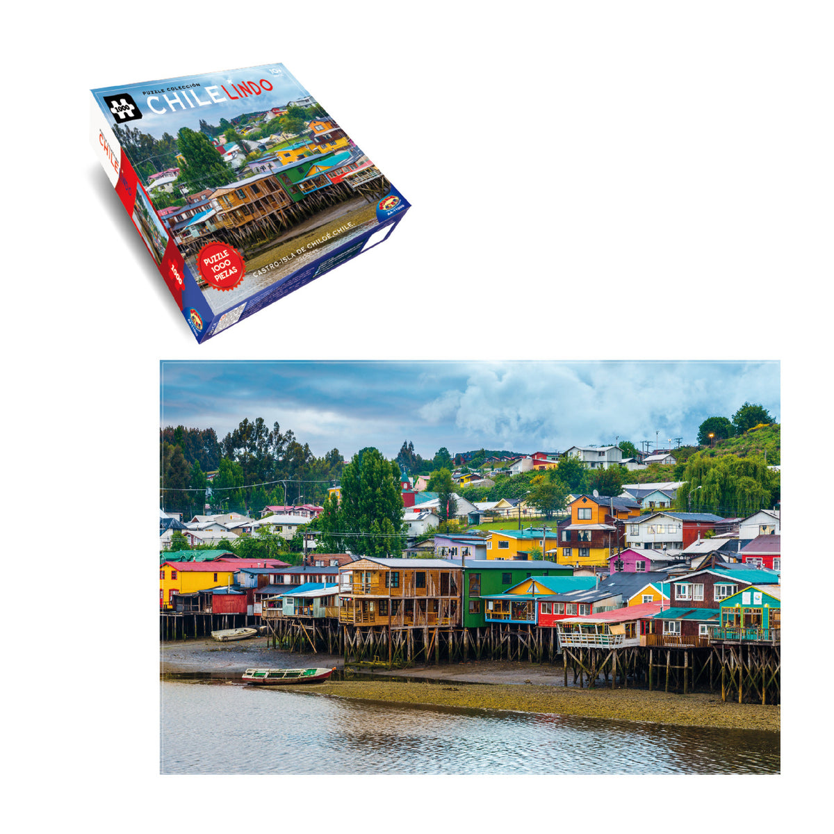 Puzzle 1000 Castro Chiloe