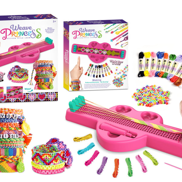 Juego Manual de Hilos para Crear Brazaletes – Toyng