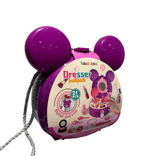 Cartera Infantil de Osita + Accesorios de Belleza – Toyng