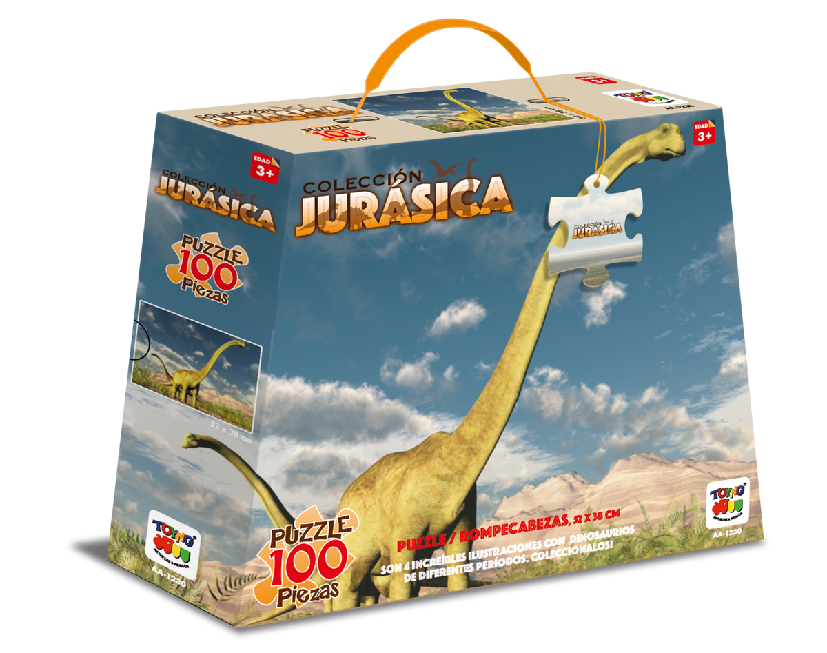 Puzzle 100 Piezas Montaña Colección Jurasica