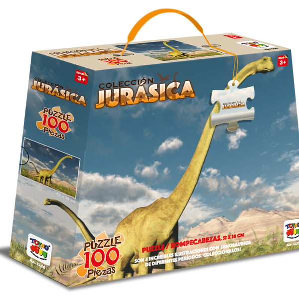 Puzzle 100 Piezas Montaña Colección Jurasica