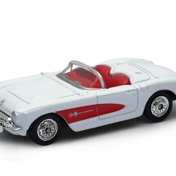 Auto Chevrolet Corvette 1957 - Welly Escala 1:60