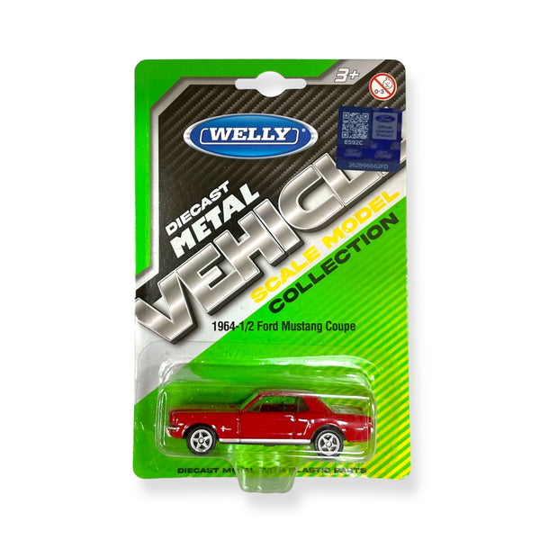 Auto Ford Mustang Coupe 1964 - Welly Escala 1:60
