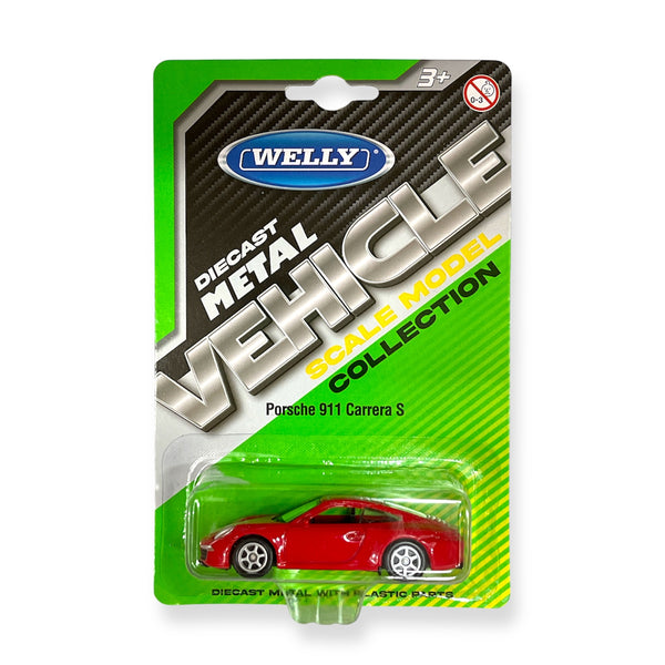 Auto Porsche 911 Carrera S - Welly Escala 1:60