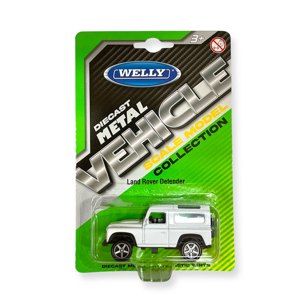 Auto Land Rover Defender - Welly Escala 1:60