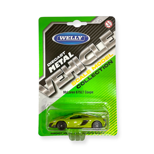 Auto Mclaren 675Lt Coupe - Welly Escala 1:60