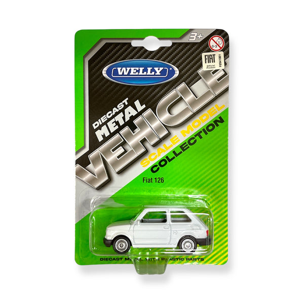 Auto Fiat 126 - Welly Escala 1:60