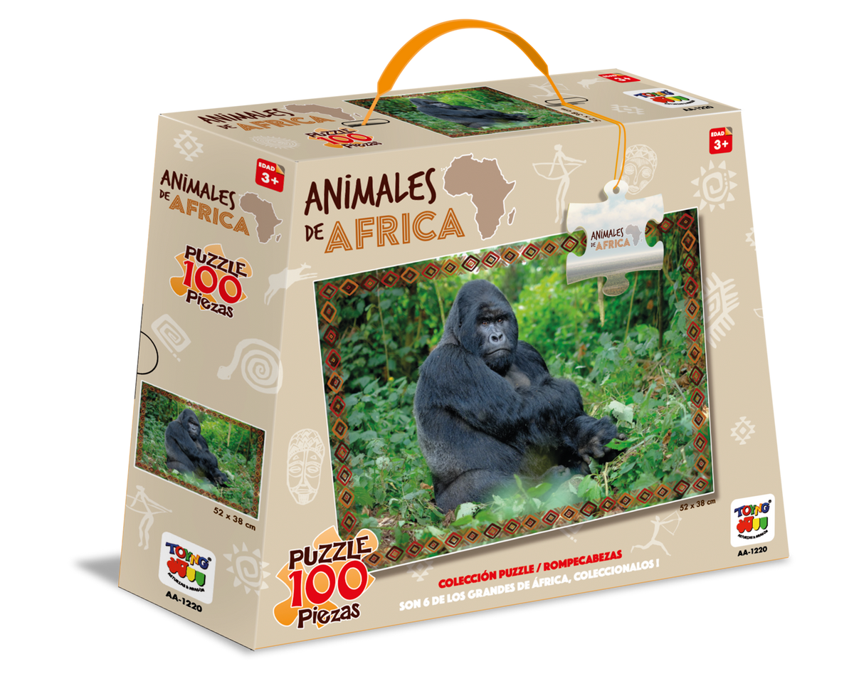 Puzzle 100 Gorila