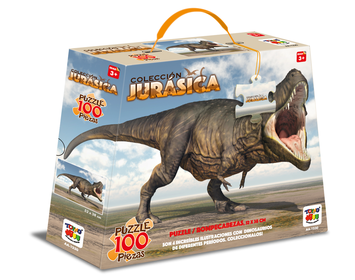 Puzzle 100 Piezas Llanura Colección Jurasica