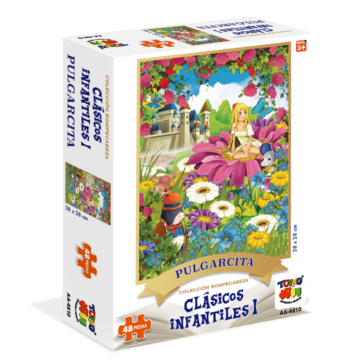 Puzzle 48 Pcs - Pulgarcita
