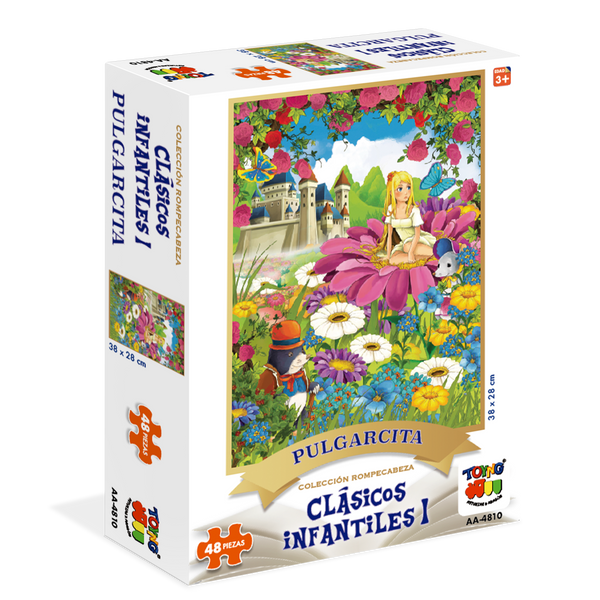 Puzzle 48 Pcs - Pulgarcita
