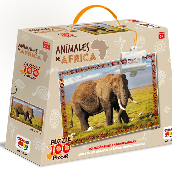 Puzzle 100 Elefante