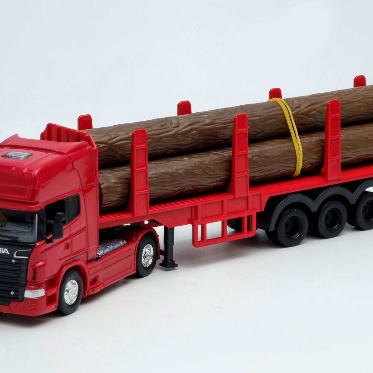 Camión Escala 1:64 Scania Logging Trailer